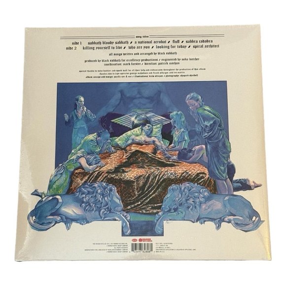 NEW Black Sabbath "Bloody Sabbath" LP  Smoke Color Vinyl Record 50th Anvs. - Picture 2 of 2